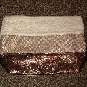 Clarins Paris makeup bag